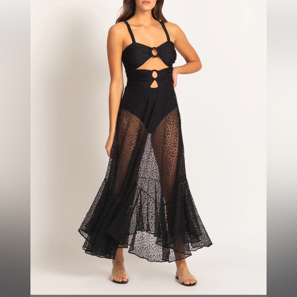 PatBO SLEEVELESS LACE BEACH DRESS NWT